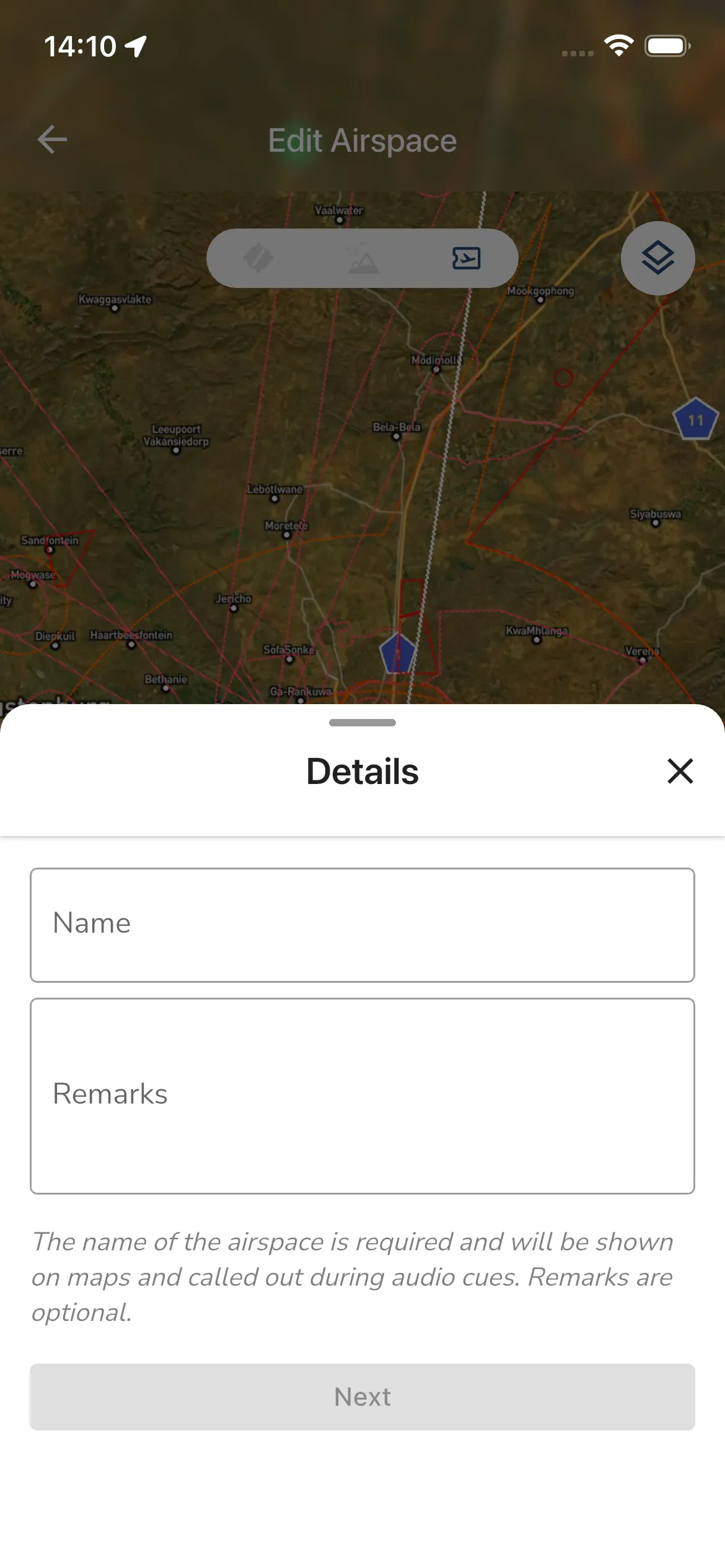 Community Create Details