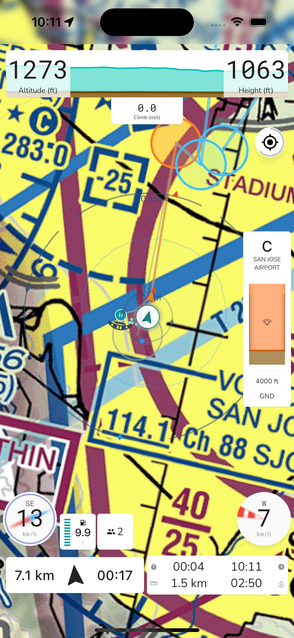 Sectional Map View
