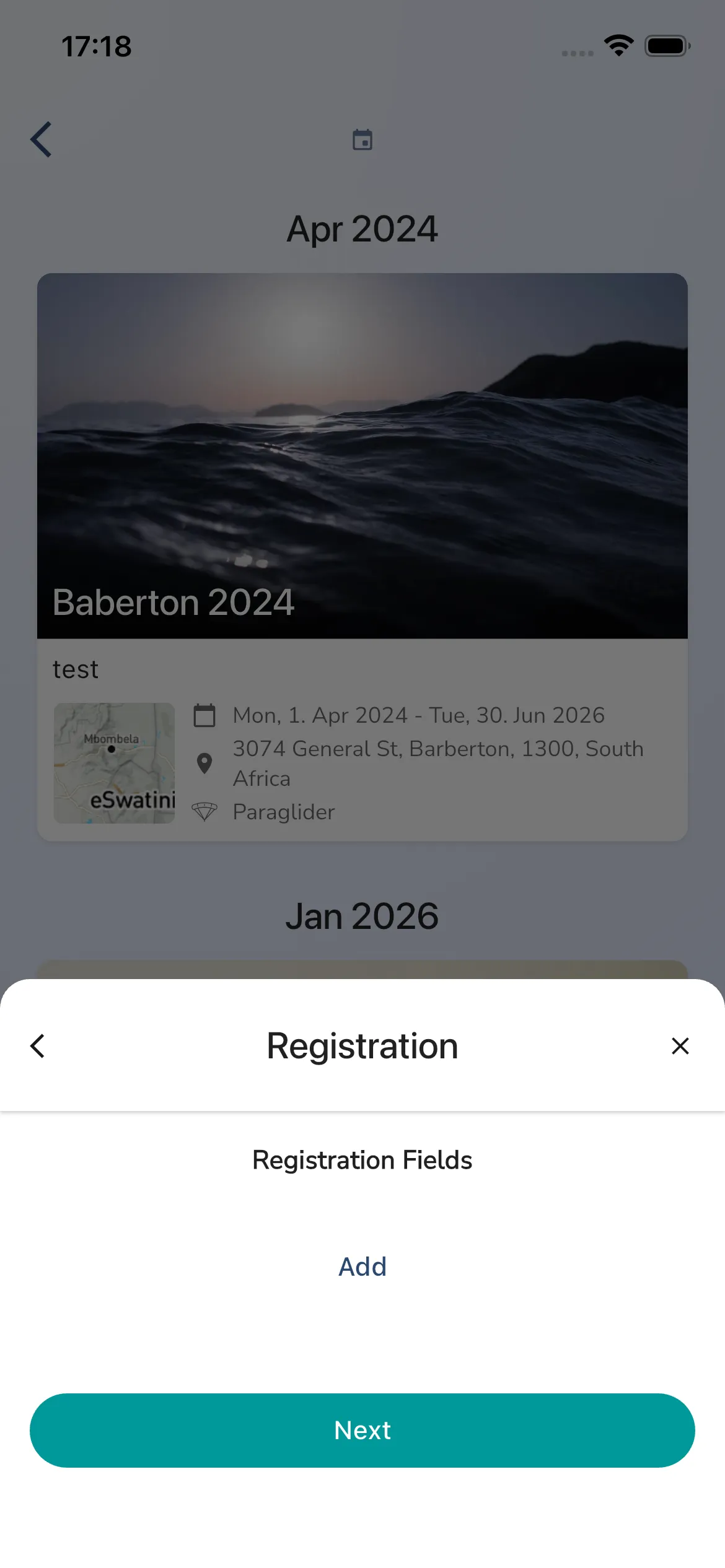 Create Meetup Step 4