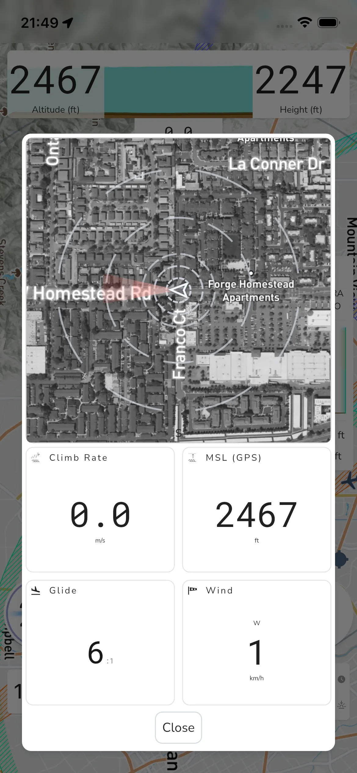 Thermal assistant modal